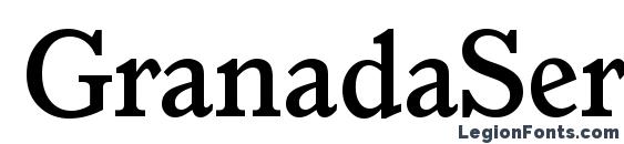 GranadaSerial Medium Regular Font