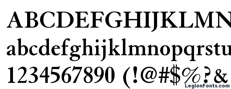 глифы шрифта Granjon LT Bold, символы шрифта Granjon LT Bold, символьная карта шрифта Granjon LT Bold, предварительный просмотр шрифта Granjon LT Bold, алфавит шрифта Granjon LT Bold, шрифт Granjon LT Bold