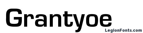 шрифт Grantyoe, бесплатный шрифт Grantyoe, предварительный просмотр шрифта Grantyoe