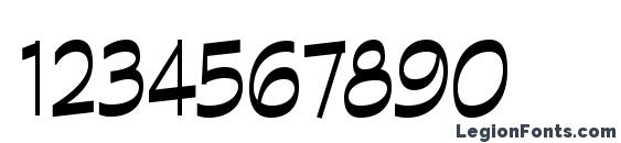 GraphiteStd Narrow Font, Number Fonts