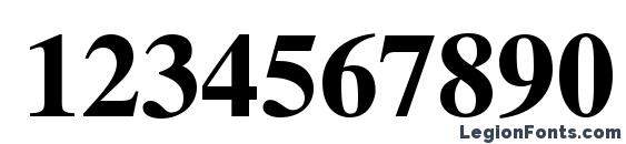Greco Black SSi Bold Font, Number Fonts