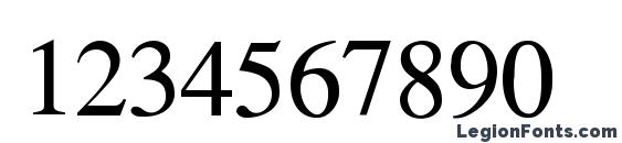 Greco Light SSi Normal Font, Number Fonts