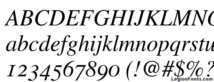 глифы шрифта Greco OldStyle SSi Italic Old Style Figures, символы шрифта Greco OldStyle SSi Italic Old Style Figures, символьная карта шрифта Greco OldStyle SSi Italic Old Style Figures, предварительный просмотр шрифта Greco OldStyle SSi Italic Old Style Figures, алфавит шрифта Greco OldStyle SSi Italic Old Style Figures, шрифт Greco OldStyle SSi Italic Old Style Figures