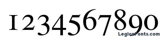 Greco OldStyle SSi Roman Small Caps Font, Number Fonts