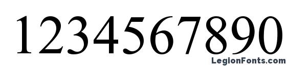 Greco Recut SSi Font, Number Fonts