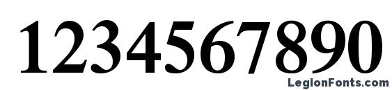 Greco SSi Semi Bold Font, Number Fonts