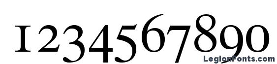 Greco Ten OldStyle SSi Old Style Figures Font, Number Fonts