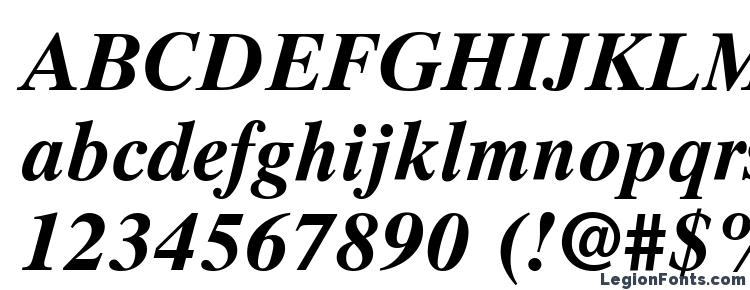 глифы шрифта Greco Ten SSi Bold Italic, символы шрифта Greco Ten SSi Bold Italic, символьная карта шрифта Greco Ten SSi Bold Italic, предварительный просмотр шрифта Greco Ten SSi Bold Italic, алфавит шрифта Greco Ten SSi Bold Italic, шрифт Greco Ten SSi Bold Italic