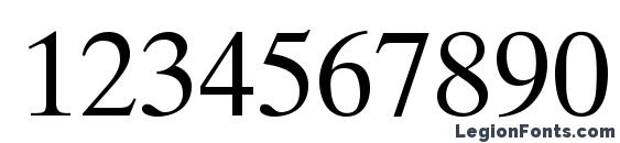 Greco Ten SSi Font, Number Fonts