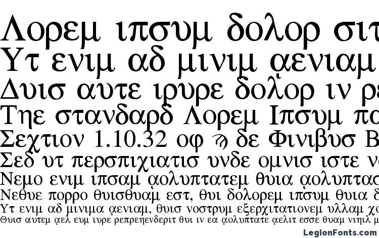 specimens Greek regular font, sample Greek regular font, an example of writing Greek regular font, review Greek regular font, preview Greek regular font, Greek regular font