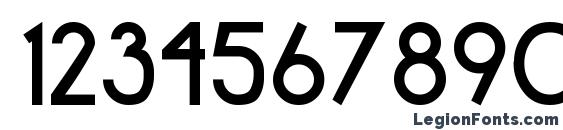 Greenfield Font, Number Fonts