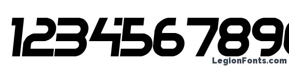 Greenhouse gas Font, Number Fonts