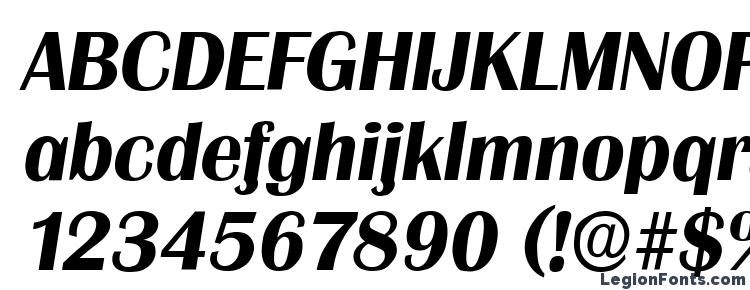 глифы шрифта Grenoble Bold Italic, символы шрифта Grenoble Bold Italic, символьная карта шрифта Grenoble Bold Italic, предварительный просмотр шрифта Grenoble Bold Italic, алфавит шрифта Grenoble Bold Italic, шрифт Grenoble Bold Italic