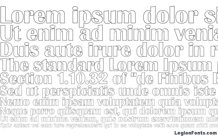 specimens GrenobleOutline Regular font, sample GrenobleOutline Regular font, an example of writing GrenobleOutline Regular font, review GrenobleOutline Regular font, preview GrenobleOutline Regular font, GrenobleOutline Regular font