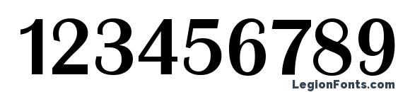 GrenobleSerial Medium Regular Font, Number Fonts