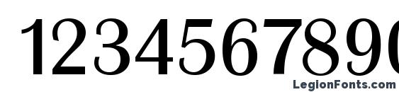 GrenobleSerial Regular Font, Number Fonts