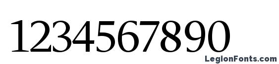 GretaDisplayPro Light Font, Number Fonts
