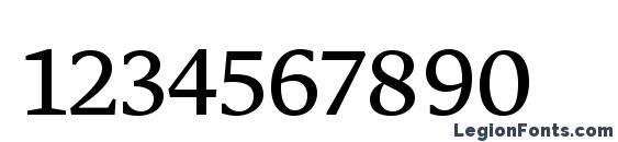 GretaTextPro Light Font, Number Fonts