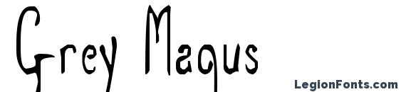 шрифт Grey Magus, бесплатный шрифт Grey Magus, предварительный просмотр шрифта Grey Magus