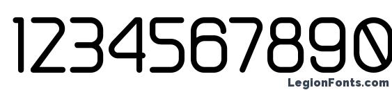 GreyscaleBasic Bold Font, Number Fonts