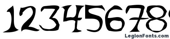 Griffin Font, Number Fonts