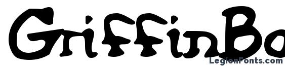 GriffinBold font, free GriffinBold font, preview GriffinBold font
