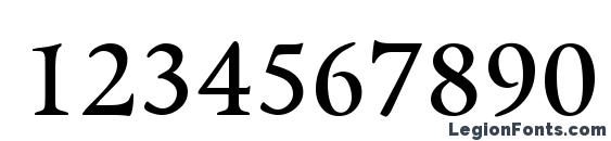 GriffoClassico Bold Font, Number Fonts