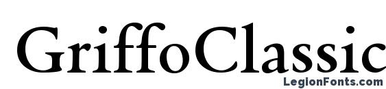 GriffoClassico Bold font, free GriffoClassico Bold font, preview GriffoClassico Bold font