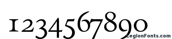 GriffoClassico SmallCaps Font, Number Fonts