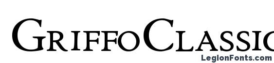 шрифт GriffoClassico SmallCaps, бесплатный шрифт GriffoClassico SmallCaps, предварительный просмотр шрифта GriffoClassico SmallCaps