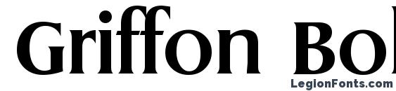 Griffon Bold Font