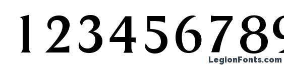 Griffon Regular Font, Number Fonts