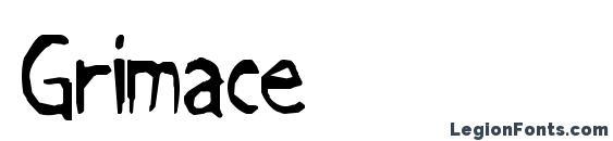 шрифт Grimace, бесплатный шрифт Grimace, предварительный просмотр шрифта Grimace