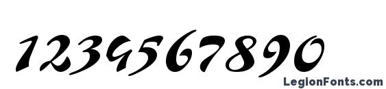 Grinya Haevy Font, Number Fonts