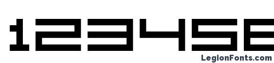 Grixel Acme 5 Wide Font, Number Fonts