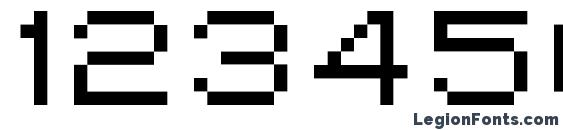 Grixel Kyrou 7 Wide Xtnd Font, Number Fonts