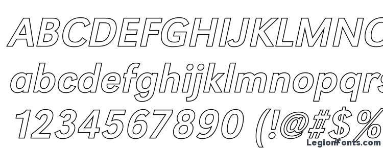 глифы шрифта GroteskOu Italic, символы шрифта GroteskOu Italic, символьная карта шрифта GroteskOu Italic, предварительный просмотр шрифта GroteskOu Italic, алфавит шрифта GroteskOu Italic, шрифт GroteskOu Italic