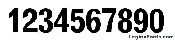 GrotesqueMTStd Bold Font, Number Fonts