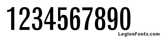 GrotesqueMTStd Condensed Font, Number Fonts