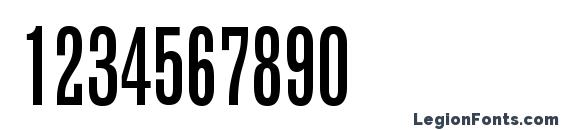 GrotesqueMTStd ExtraCond Font, Number Fonts