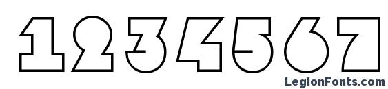 Grotootl normal Font, Number Fonts