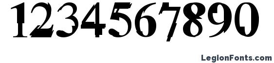 Grotto Font, Number Fonts