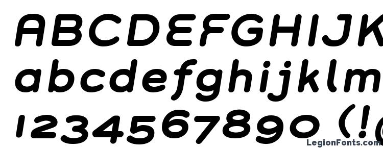 глифы шрифта Grover Bold Italic, символы шрифта Grover Bold Italic, символьная карта шрифта Grover Bold Italic, предварительный просмотр шрифта Grover Bold Italic, алфавит шрифта Grover Bold Italic, шрифт Grover Bold Italic