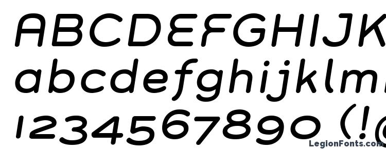 глифы шрифта Grover Italic, символы шрифта Grover Italic, символьная карта шрифта Grover Italic, предварительный просмотр шрифта Grover Italic, алфавит шрифта Grover Italic, шрифт Grover Italic