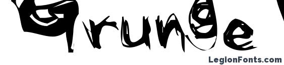 Grunge Regular font, free Grunge Regular font, preview Grunge Regular font