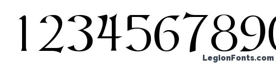 Gsttolrm Font, Number Fonts