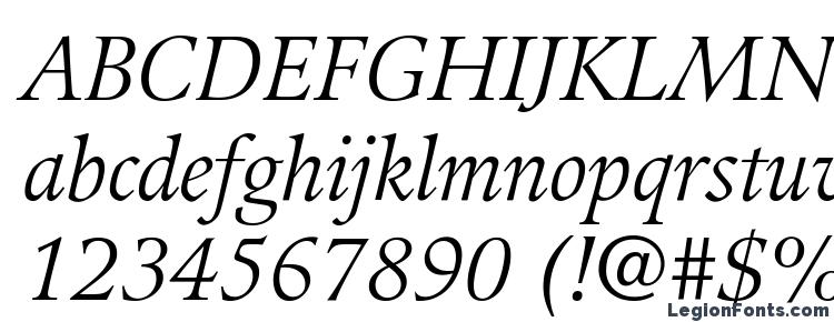 глифы шрифта Guardi LT 56 Italic, символы шрифта Guardi LT 56 Italic, символьная карта шрифта Guardi LT 56 Italic, предварительный просмотр шрифта Guardi LT 56 Italic, алфавит шрифта Guardi LT 56 Italic, шрифт Guardi LT 56 Italic