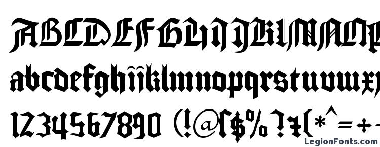 glyphs Gudenberg DB font, сharacters Gudenberg DB font, symbols Gudenberg DB font, character map Gudenberg DB font, preview Gudenberg DB font, abc Gudenberg DB font, Gudenberg DB font