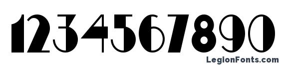 Gulfstream NF Font, Number Fonts