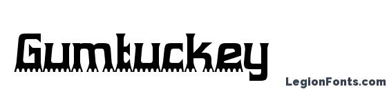 Gumtuckey font, free Gumtuckey font, preview Gumtuckey font